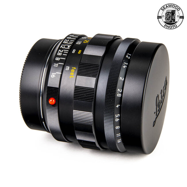Leica 11686 50mm f1.2 Noctilux-M ASPH Lens Black  LIKE NEW