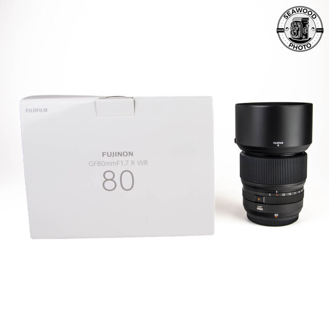 Fujifilm GF 80mm f1.7 R WR  LIKE NEW