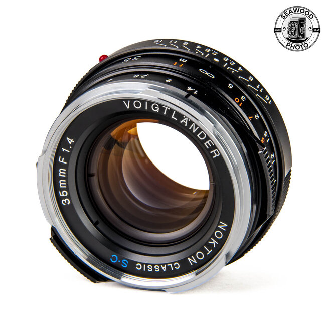 Voigtlander 35mm f/1.4 Nokton Classic S.C. Leica M. LIKE NEW