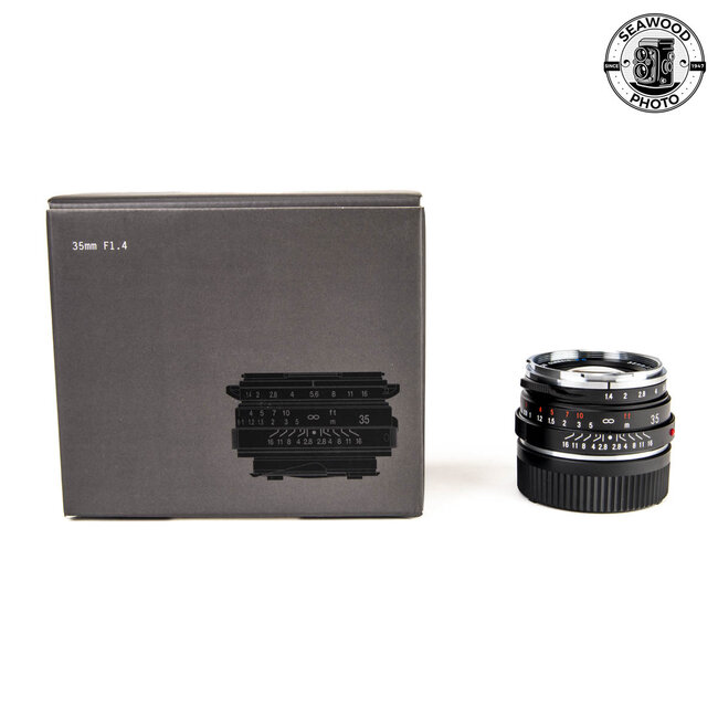 Voigtlander 35mm f/1.4 Nokton Classic S.C. Leica M. LIKE NEW