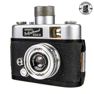 Robot Vollautomat Star III Camera w/Zeiss 3-3/4cm f/2.8 Tessar  FOR PARTS