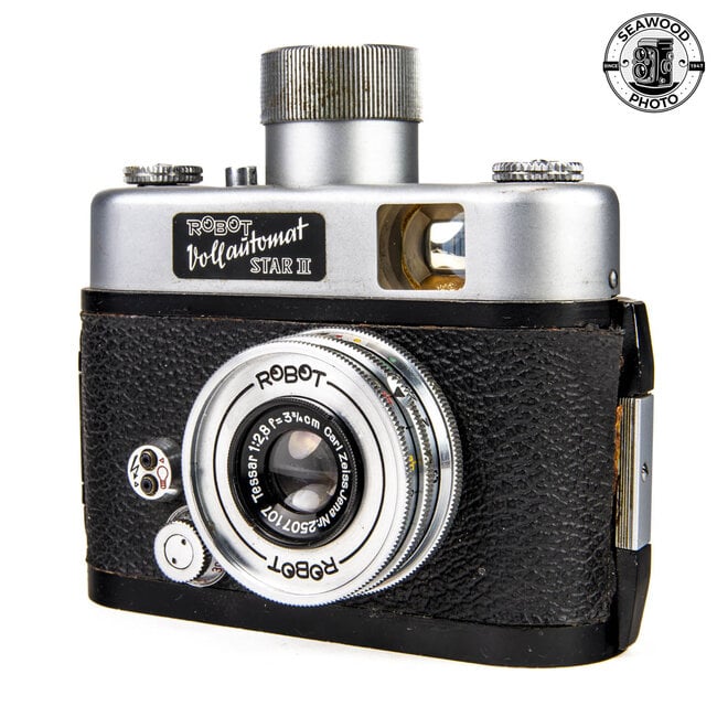 Robot Vollautomat Star III Camera w/Zeiss 3-3/4cm f/2.8 Tessar  FOR PARTS