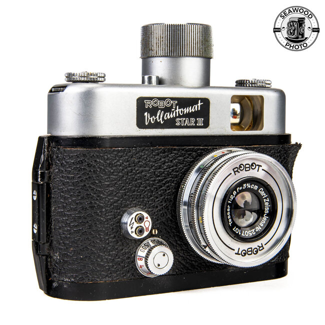 Robot Vollautomat Star III Camera w/Zeiss 3-3/4cm f/2.8 Tessar  FOR PARTS