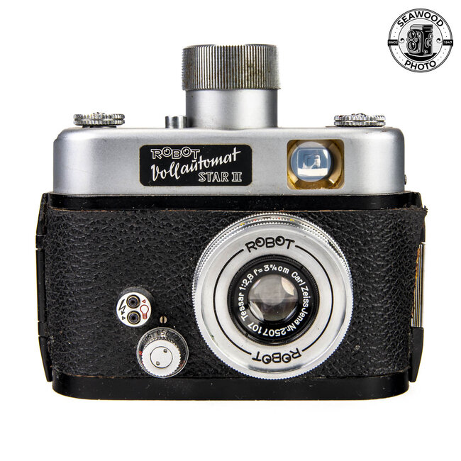 Robot Vollautomat Star III Camera w/Zeiss 3-3/4cm f/2.8 Tessar  FOR PARTS