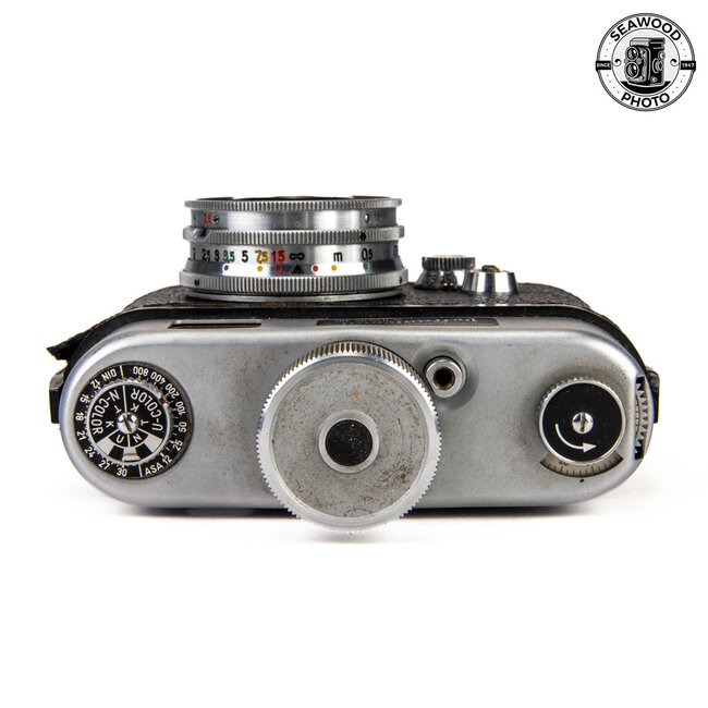 Robot Vollautomat Star III Camera w/Zeiss 3-3/4cm f/2.8 Tessar  FOR PARTS