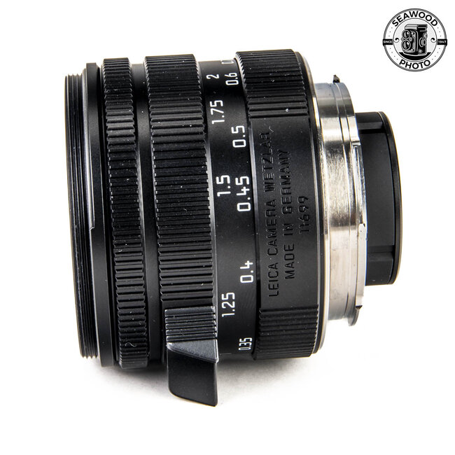 Leica APO-Summicron-M 35mm F/2 ASPH. Lens Black 11699. EXCELLENT