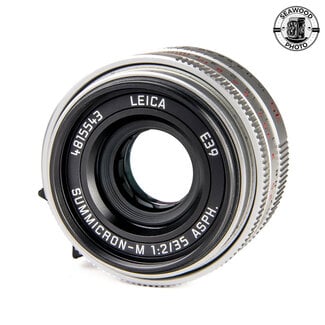 Leica Leica Summicron-M 35mm f/2 ASPH 11674 Silver EXCELLENT