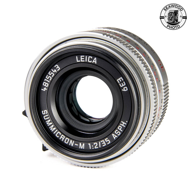 Leica Summicron-M 35mm f/2 ASPH 11674 Silver EXCELLENT