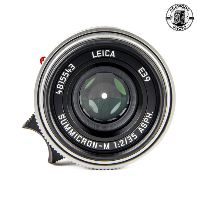 Leica Summicron-M 35mm f/2 ASPH 11674 Silver EXCELLENT