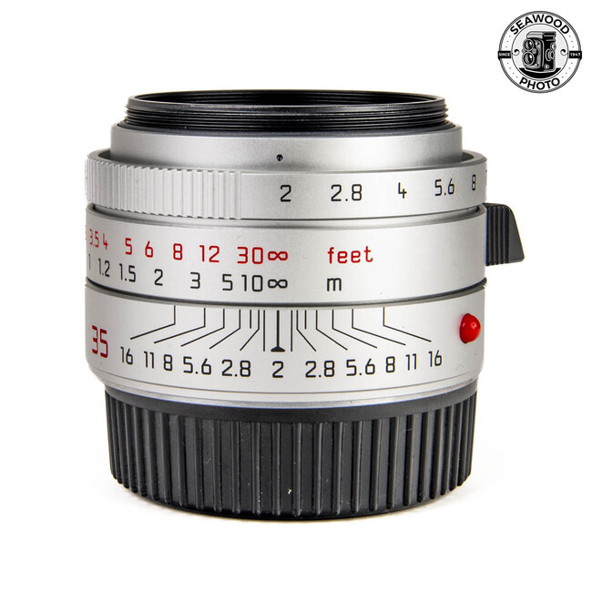 Leica Summicron-M 35mm f/2 ASPH 11674 Silver EXCELLENT