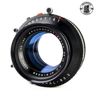 Goerz Goerz 24 In. f/11 Apochromat Red-Dot Artar 11x14 Lens in Copal 3 Shutter GOOD+
