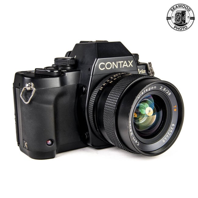 Contax Aria w/ Zeiss 28mm f/2.8 Distagon T* GOOD