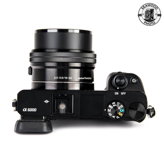 Sony a6000 24.3MP w/ 16-50mm f/3.5-5.6 LOW SHUTTER GOOD+