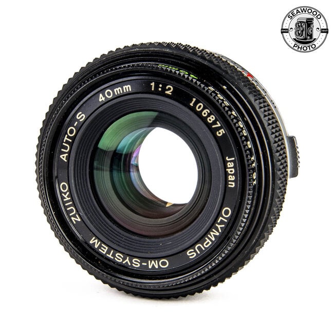 Olympus OM 40mm f2 Zuiko Pancake Good+