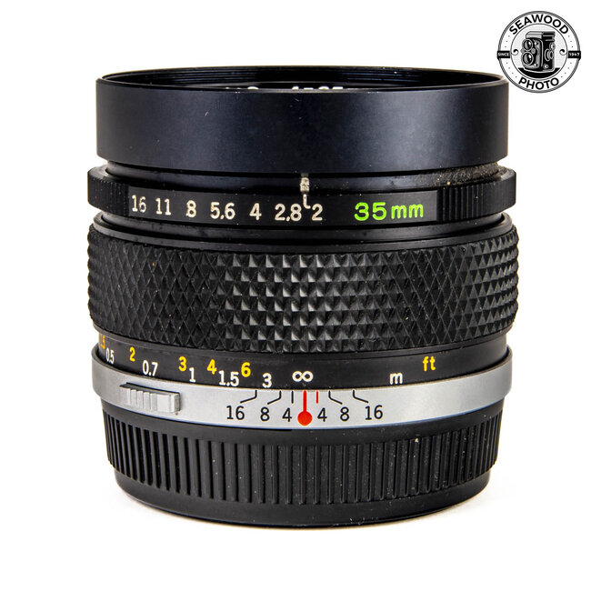 Olympus OM 35mm f2 Zuiko Auto - S GOOD