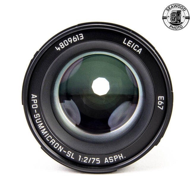 Leica 75mm f/2 APO-Summicron-SL ASPH. LIKE NEW