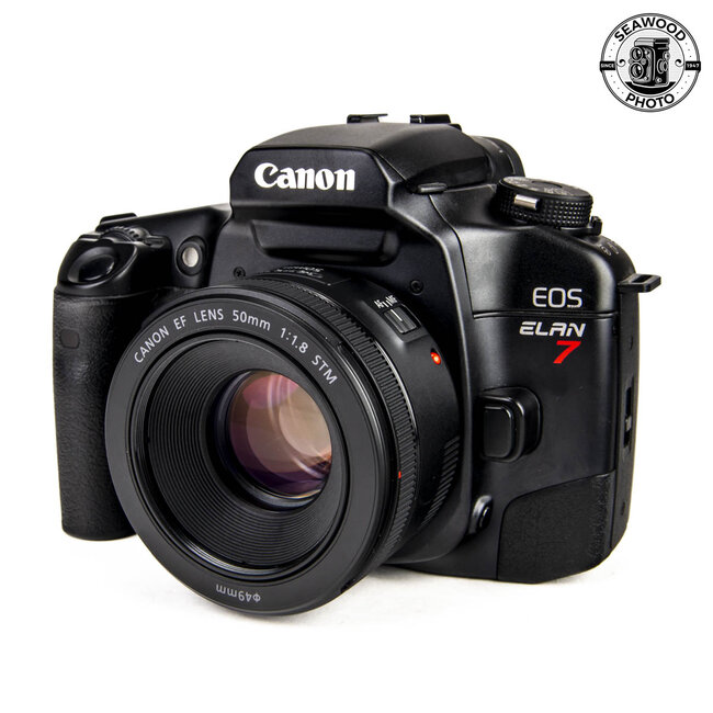 Canon Elan 7 w/50mm f/1.8 EF  GOOD+