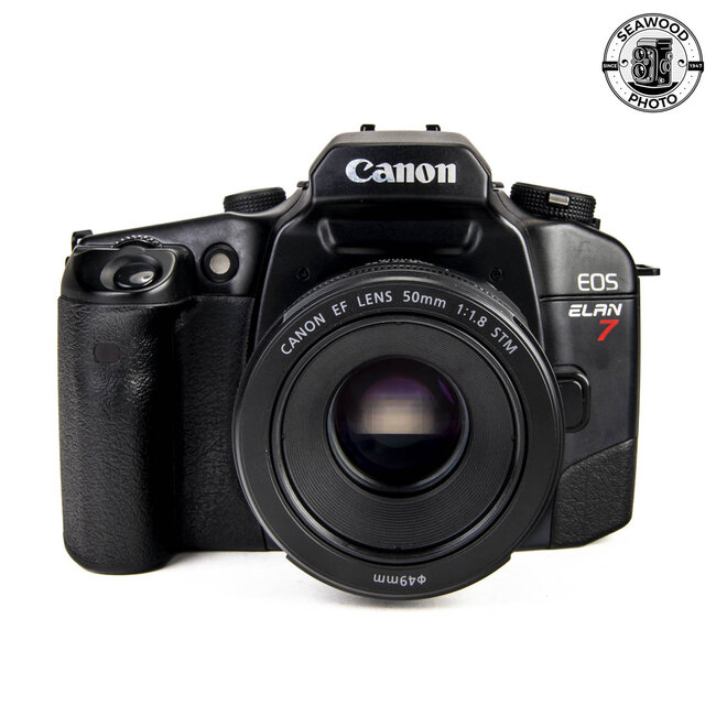 Canon Elan 7 w/50mm f/1.8 EF  GOOD+