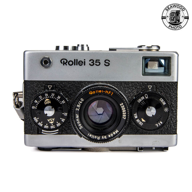 Rollei 35 S w/40mm f/2.8 Sonnar HFT NO METER   GOOD