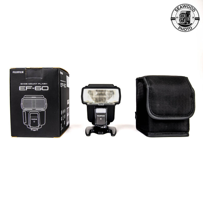 Fujifilm EF-60 Shoe Mount Flash. LIKE NEW