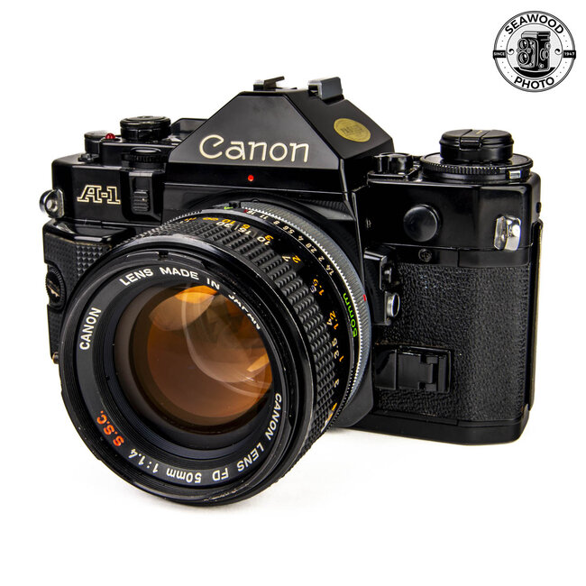 Canon A-1 w/50mm f1.4 GOOD