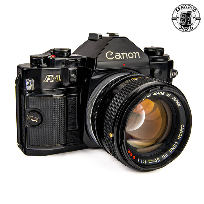 Canon A-1 w/50mm f1.4 GOOD
