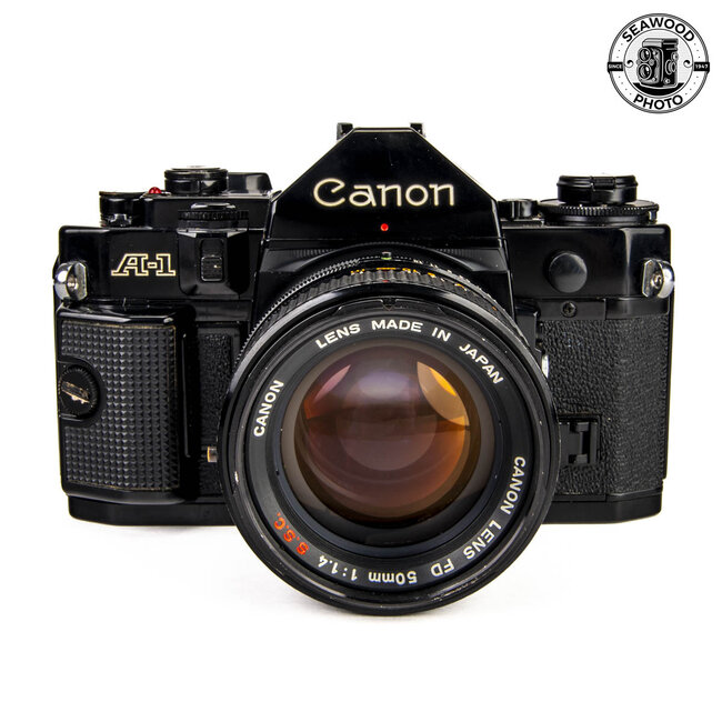 Canon A-1 w/50mm f1.4 GOOD