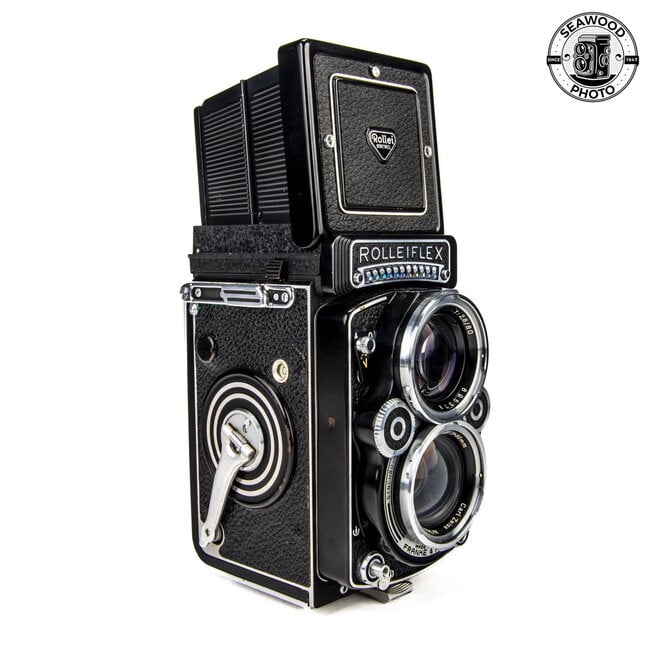 Rolleiflex 2.8F w/Zeiss 80mm f/2.8 Planar GOOD+