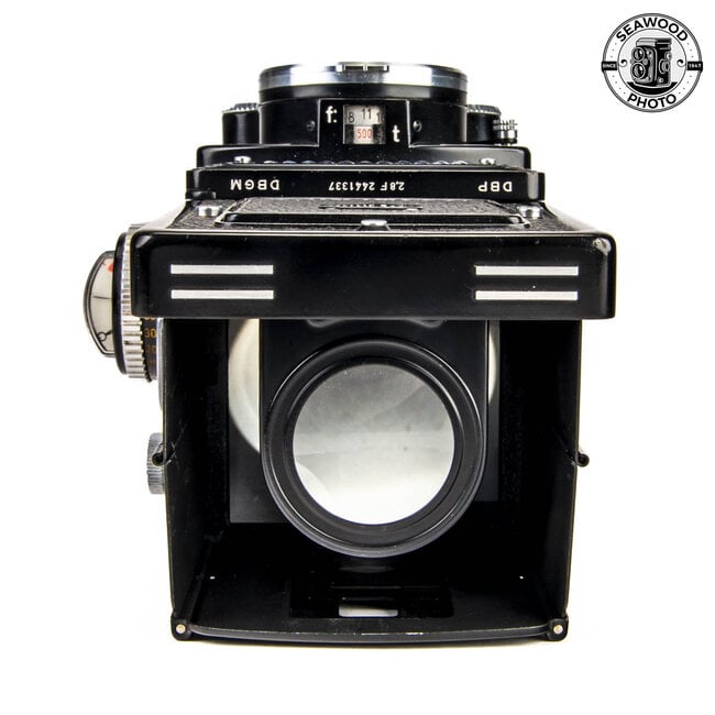 Rolleiflex 2.8F w/Zeiss 80mm f/2.8 Planar GOOD+