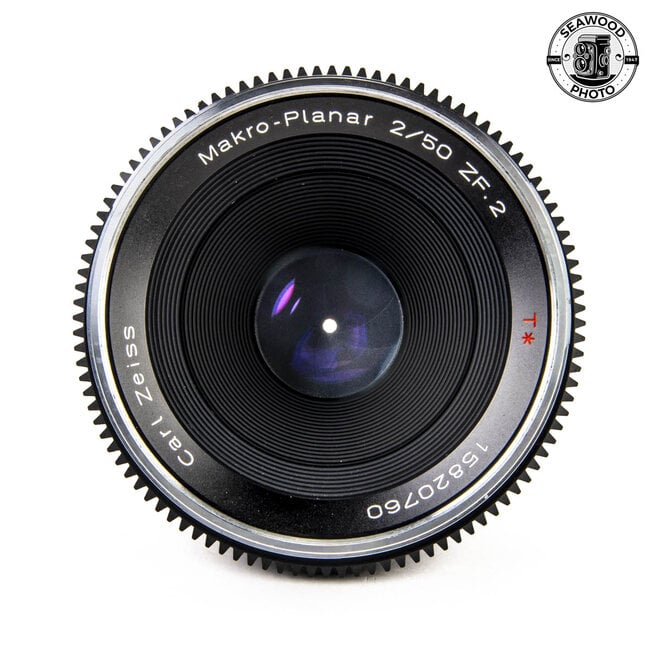 Zeiss Makro-Planar 50mm f/2 T* Duclos Cine Mod GOOD+