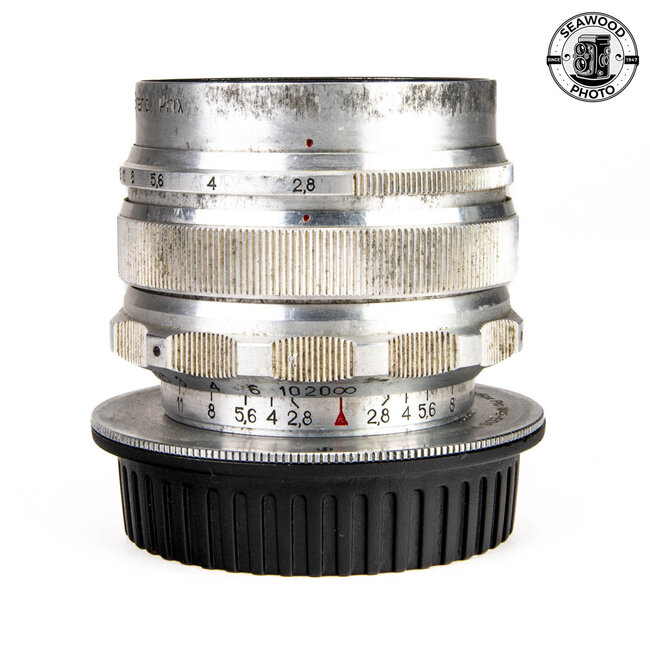 Mir-1 37mm f/2.8 Silver "Grand Prix" Brussel Zenit for EOS Mount UGLY