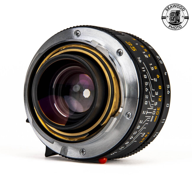 Leica Summicron-M 35mm f/2 ASPH 11879 Black M Lens  LIKE NEW