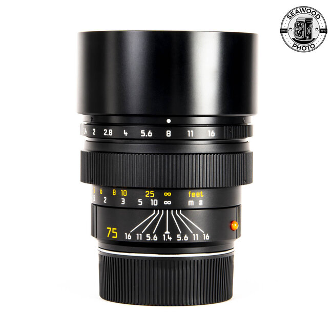 Leica  75mm f/1.4 Summilux-M 11810 LIKE NEW