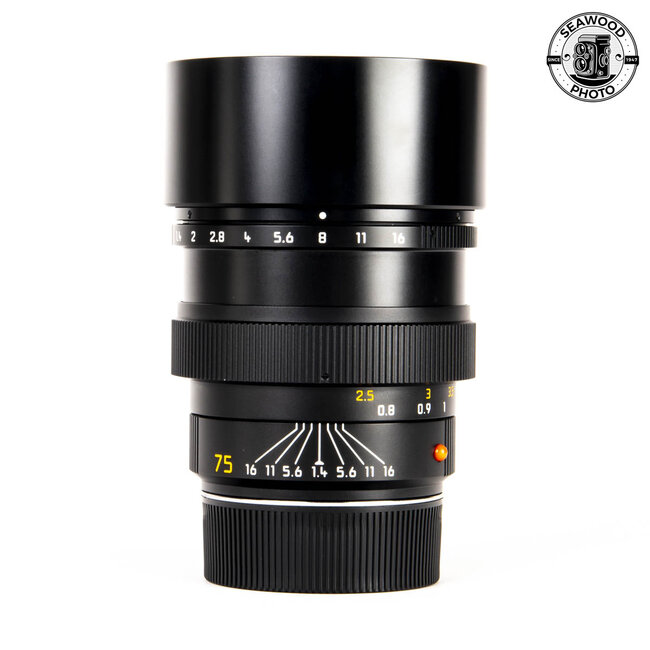 Leica  75mm f/1.4 Summilux-M 11810 LIKE NEW