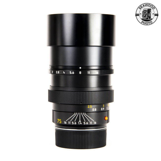 Leica  75mm f/1.4 Summilux-M 11810 LIKE NEW