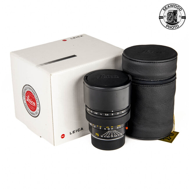 Leica  75mm f/1.4 Summilux-M 11810 LIKE NEW