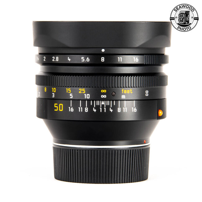 Leica Noctilux M 50mm f/1 E60 11822 Ver.4 LIKE NEW
