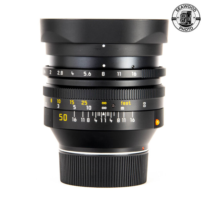 Leica Noctilux M 50mm f/1 E60 11822 Ver.4 LIKE NEW