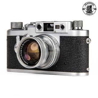 Leica Leica IIIG (1056)  w/Leitz 50mm f/2 Summicron  EXCELLENT