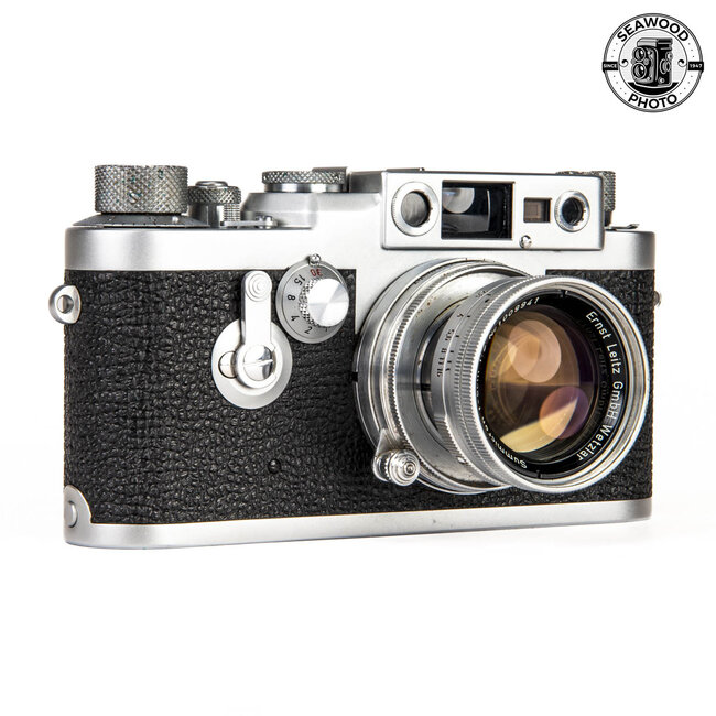 Leica IIIG (1056)  w/Leitz 50mm f/2 Summicron  EXCELLENT