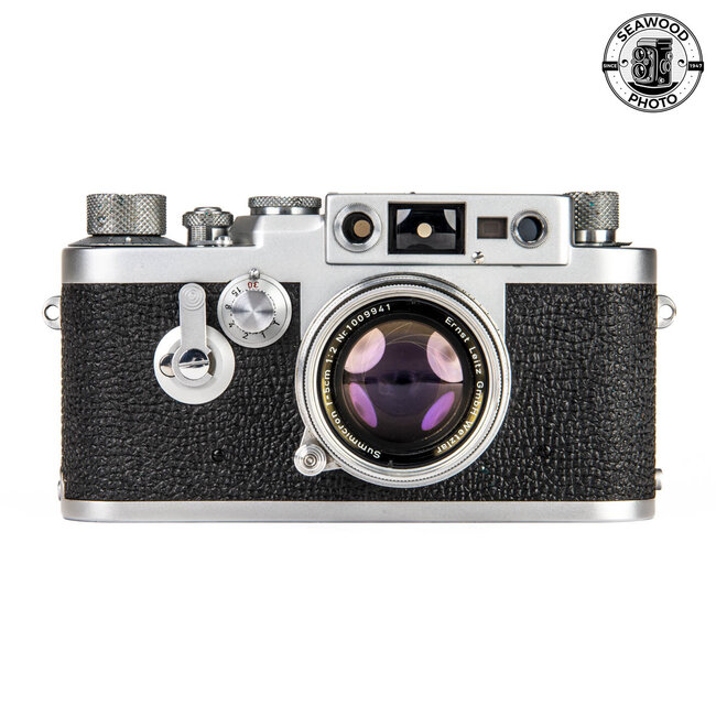 Leica IIIG (1056)  w/Leitz 50mm f/2 Summicron  EXCELLENT