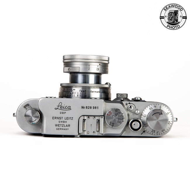 Leica IIIG (1056)  w/Leitz 50mm f/2 Summicron  EXCELLENT