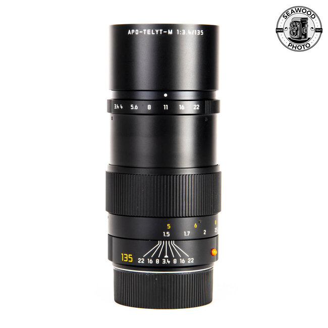 Leica 11889 135mm f3.4 APO-Telyt-M Lens. EXCELLENT