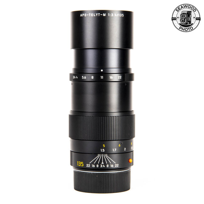 Leica 11889 135mm f3.4 APO-Telyt-M Lens. EXCELLENT