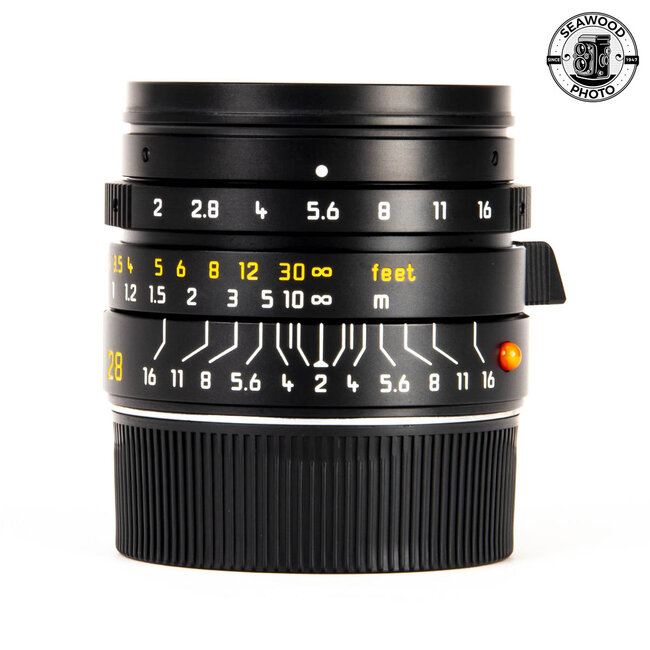 Leica 28mm f/2 Summicron-M 11604. EXCELLENT