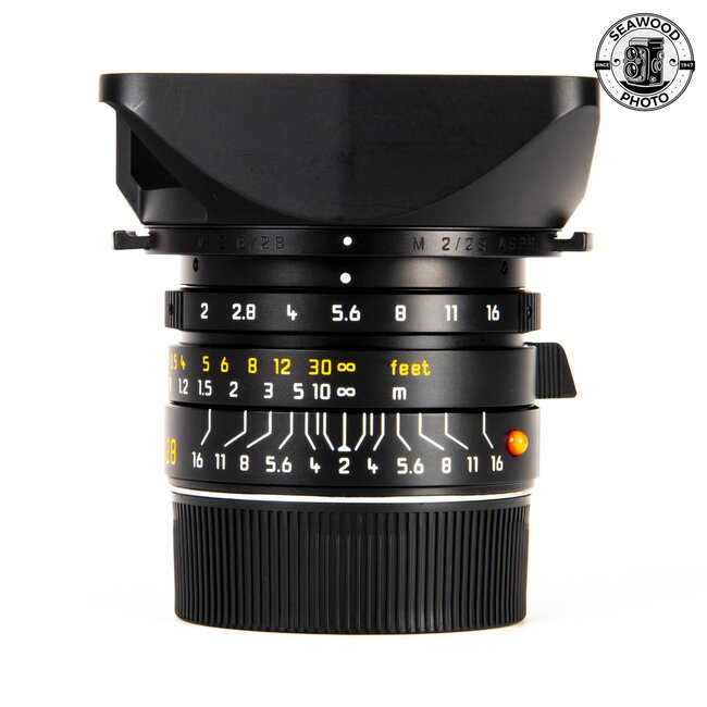 Leica 28mm f/2 Summicron-M 11604. EXCELLENT