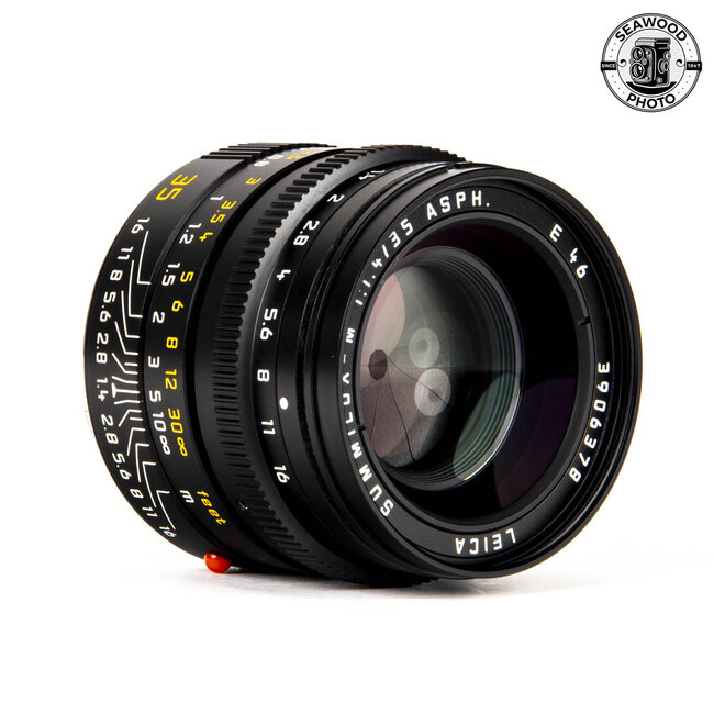 Leica 35mm f/1.4 Summilux-M ASPH 11879 w/Shade. EXCELLENT