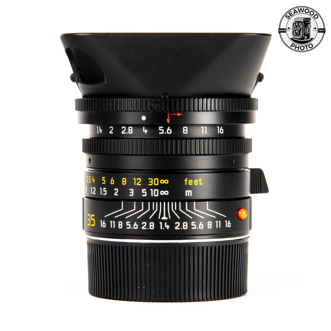 Leica 35mm f/1.4 Summilux-M ASPH 11879 w/Shade. EXCELLENT