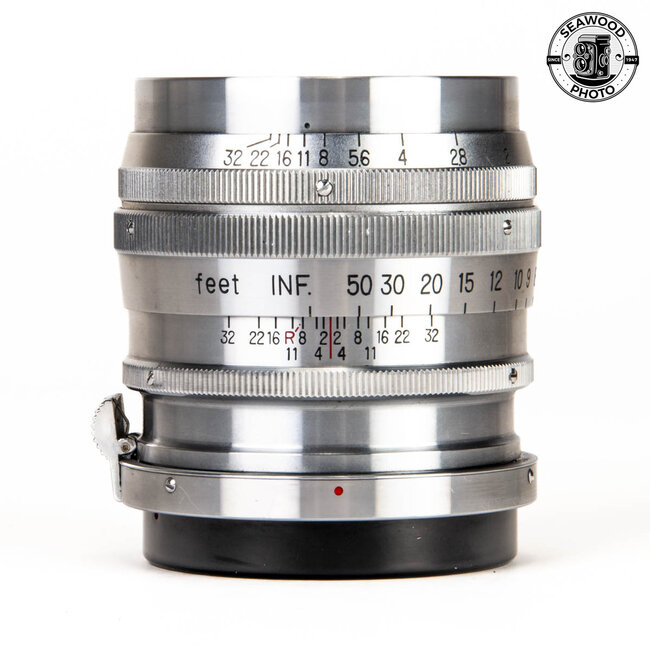 Nikon Nikkor P.C 8.5cm 85mm f/2 Lens for Nikon Rangefinder Cameras EXCELLENT