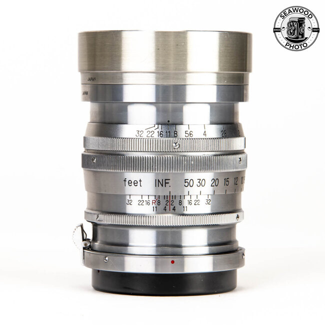 Nikon Nikkor P.C 8.5cm 85mm f/2 Lens for Nikon Rangefinder Cameras EXCELLENT